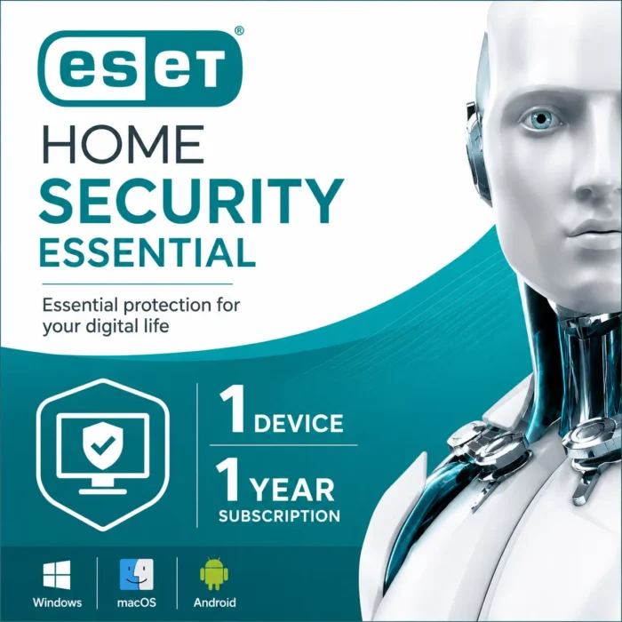 ESET HOME Security Essential – 1 Device/1 Year- USA/Canada